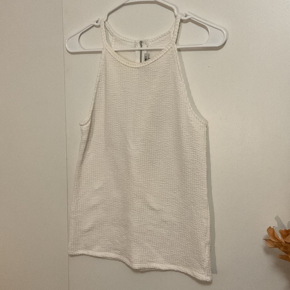 Greylin Cream Textured Tank Top - Picture 1 of 3